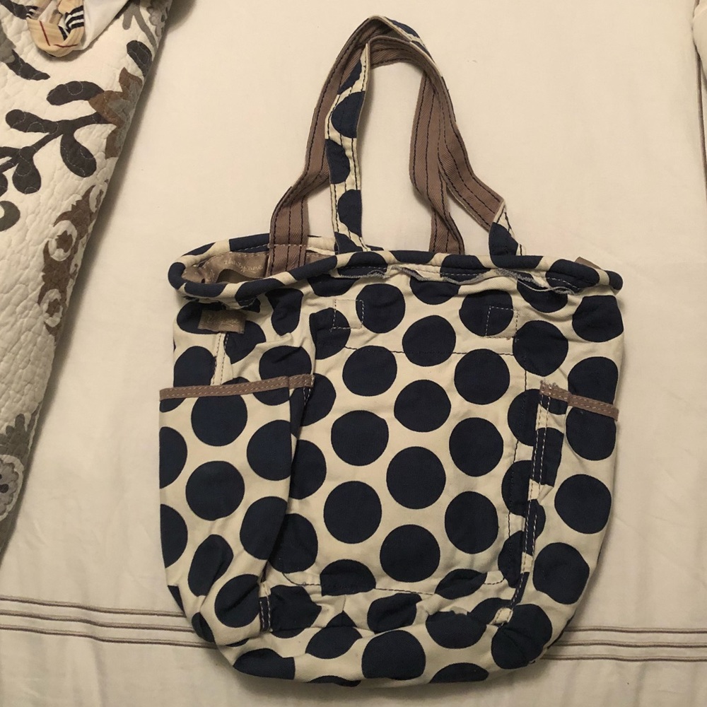 Thirty one navy blue tote